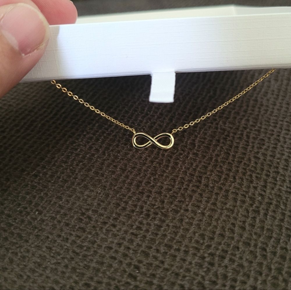 Paige Harper Stationary Infinity♾️ Symbol Necklace - NIB - Picture 12 of 14